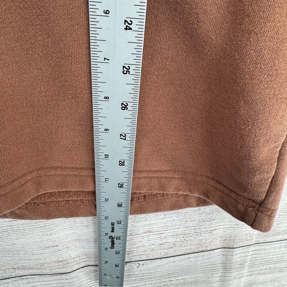 Varley Rowan Sweat Crewneck Sweatshirt Womens Large Brown Fleece - Picture 12 of 14